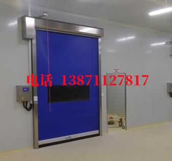 安阳PVC柔性平开拉链密封快速卷帘门